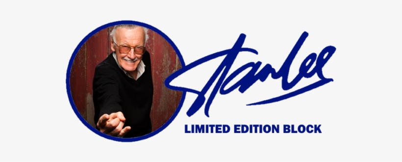 Nerd Block Partners With Comic Book Icon Stan Lee For - Firma De Stan Lee, transparent png #3182820