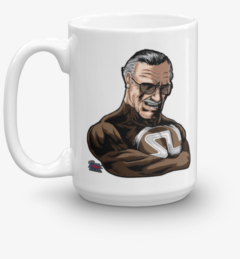 Super Stan Lee Mug - Stan Lee, transparent png #3182917