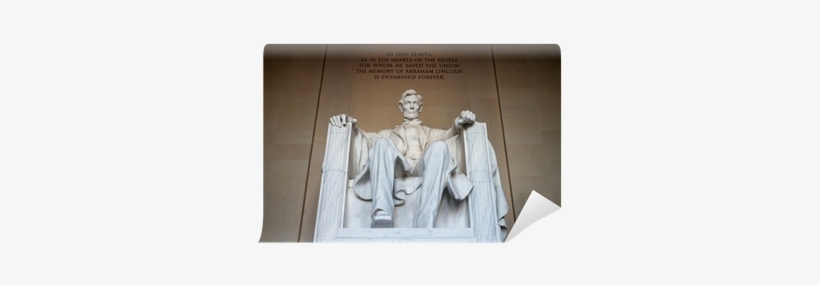 The Statue Of Abraham Lincoln, Lincoln Memorial, Washington - Lincoln Memorial, transparent png #3183185