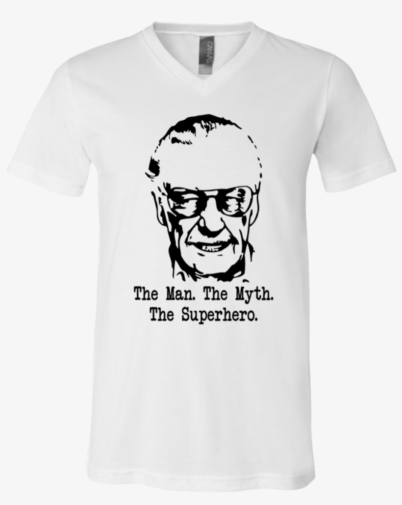 Stan Lee Face The Man The Myth The Superhero Shirt - Le Coq T Shirt, transparent png #3183186