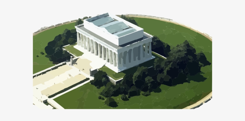 Lincoln Memorial Birds Eye, transparent png #3183226