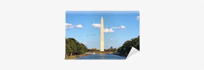 Washington Monument And The Pool Near Lincoln Memorial - National Mall, transparent png #3183278