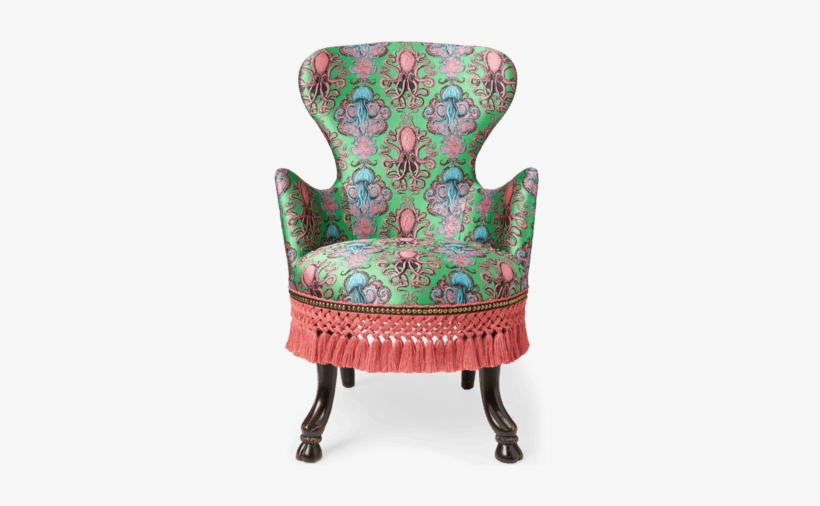 The Gucci Décor Armchair Looks Luxurious - Gucci Home Decor, transparent png #3183781