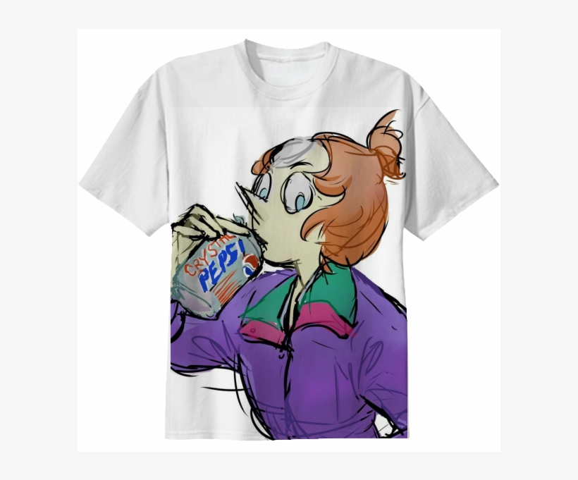 crystal pepsi shirt