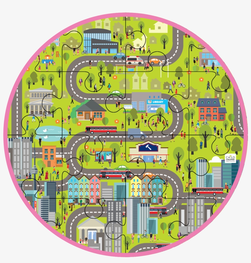 Cut Out The Cdi Neighbourhood - Plan, transparent png #3184455