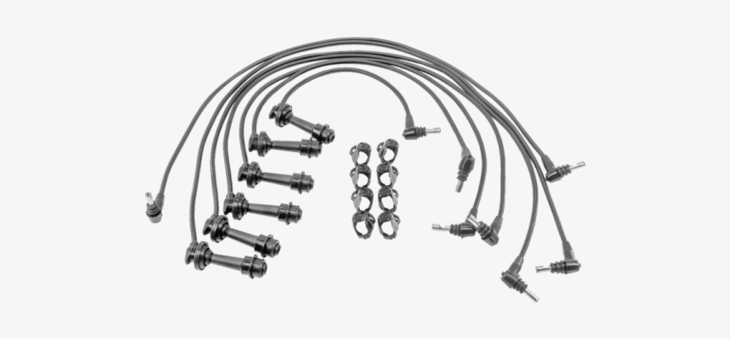 Ignition Spark Plug Wire Cable Set For 86 92 Toyota - Toyota M Engine, transparent png #3184505