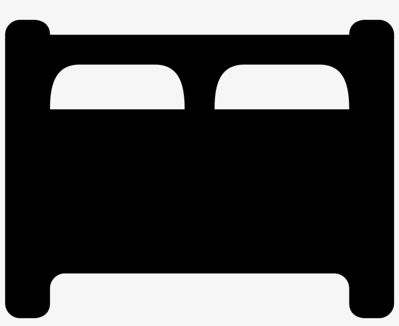 The Bed Is Something That All Maner Of Species Use - Bed Icon Png White, transparent png #3184699