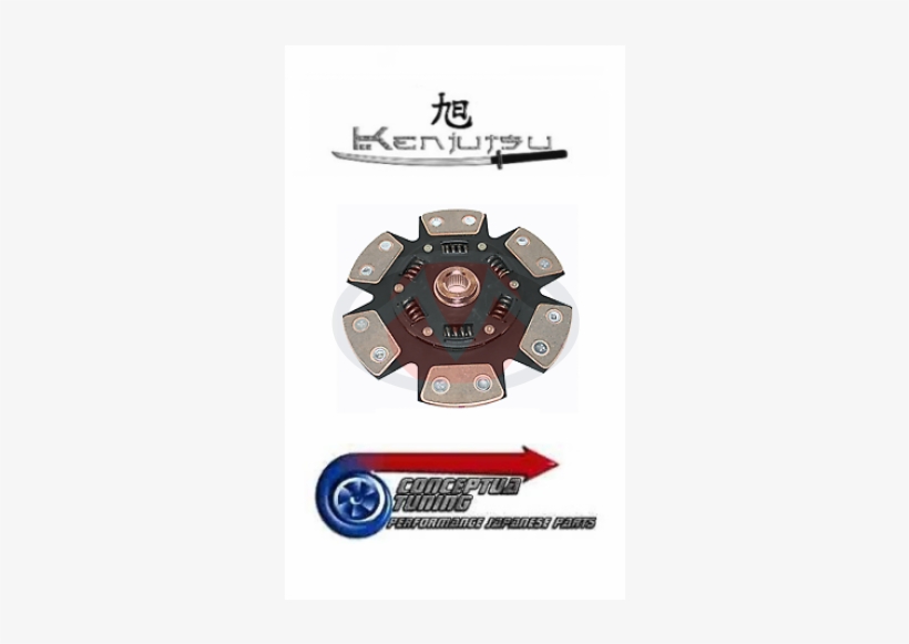 Kenjutsu Paddle Uprated Clutch Disc For Toyota Supra - Competition Clutch Stage 4, transparent png #3184742