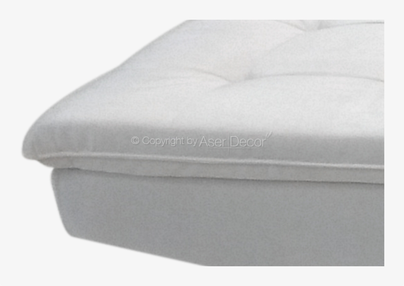 Sofa Cama Leggob Suede Branco Sala Tv 06 - Sofá 2 Lugares Mariana Linho, transparent png #3184830