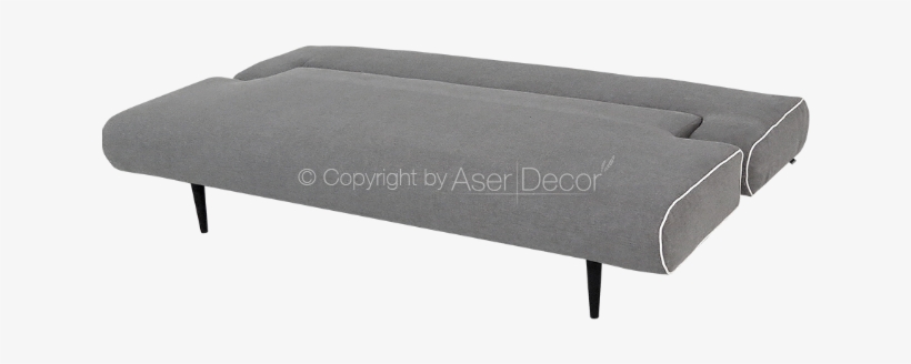 Sofa Cama Cinza Lofertp Design Luxuoso 02 - Sofá-cama Linoforte New Mayara, transparent png #3185041