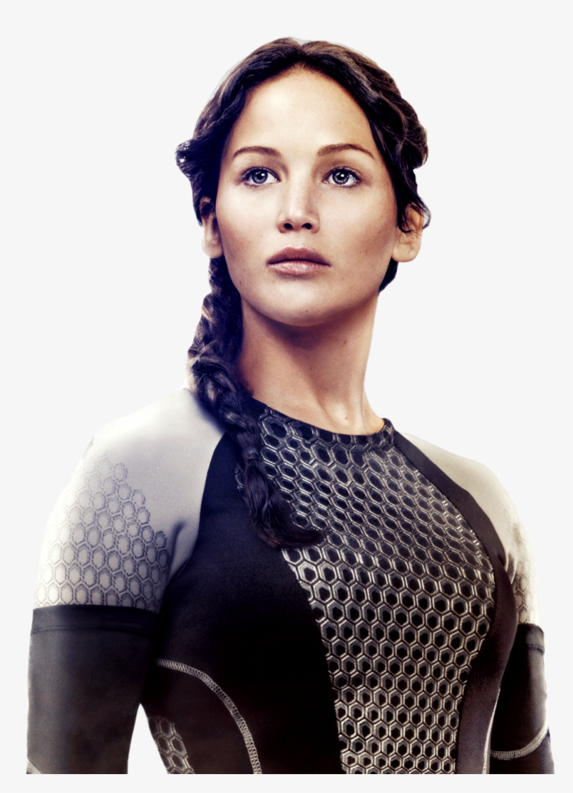Katniss Everdeen - Jennifer Lawrence Hunger Games Autographed Signed 11x14, transparent png #3185043