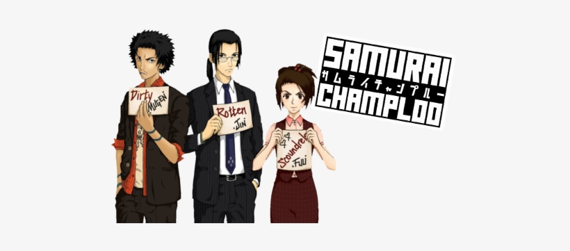 Samurai Champloo Tv Series - Personajes De Samurai Champloo, transparent png #3185118