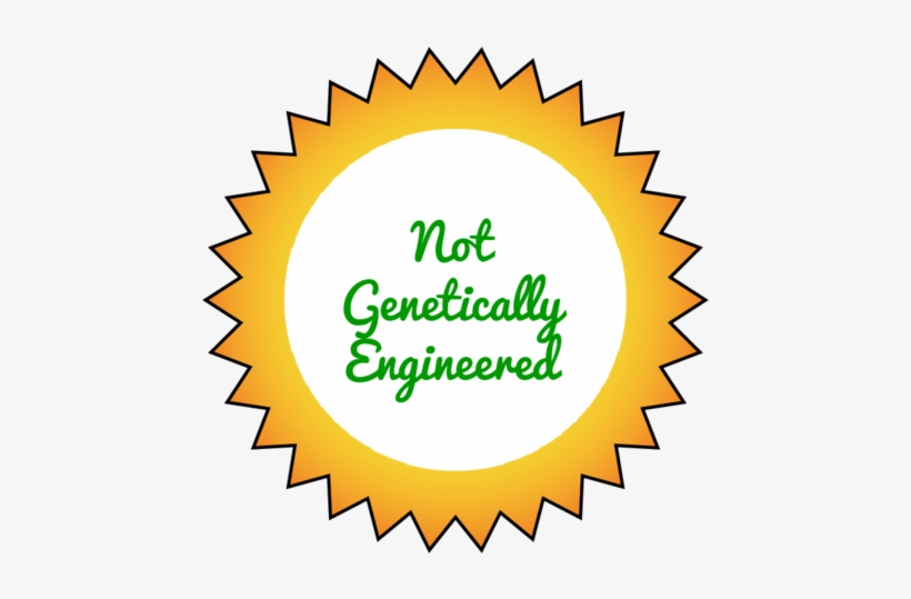 "not Genetically Engineered" Starburst Labels Pre-designed - Cottagecutz Expressions Die 2.9"x.8", transparent png #3185380