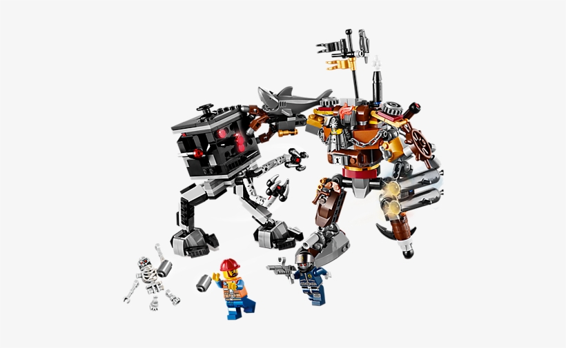 Lego® Movie - Metalbeard - Lego The Movie Set #70807 Metalbeard's Duel, transparent png #3185562