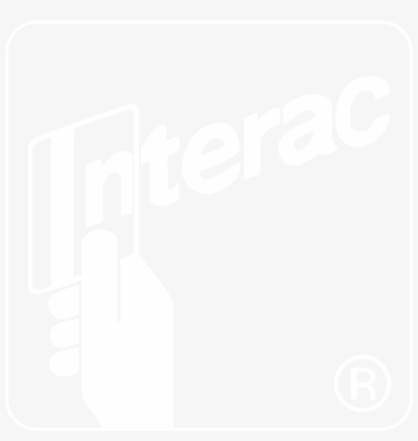 Interac-logo - Interac Logo Black And White, transparent png #3186093