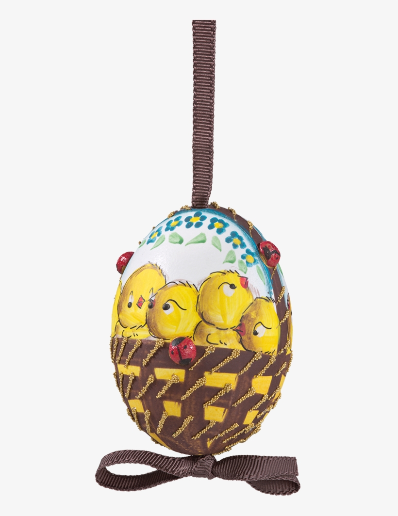Easter Egg Basket Full Of Chicks - Easter, transparent png #3186119