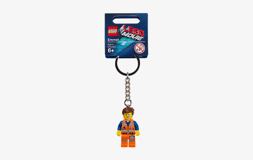 Lego 850894 Lego Movie Emmet Key Chain - Lego Emmet 850894, transparent png #3186149