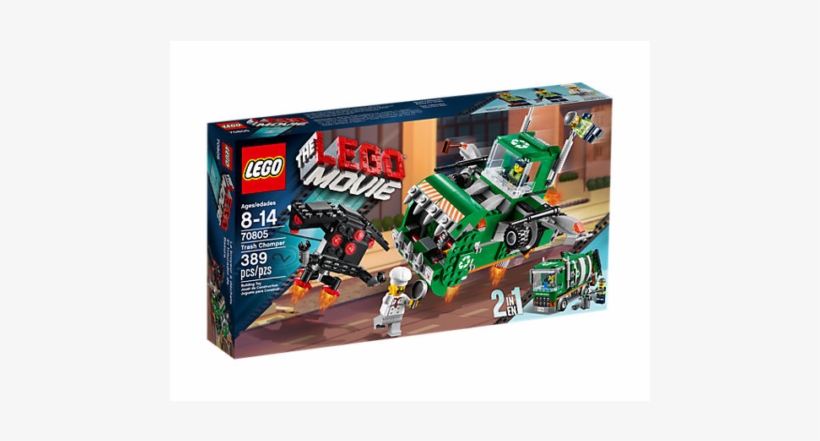 Lego 70805 The Lego Movie Trash Chomper Garbage Man - Lego 70805 The Movie Trash Chomper Set, transparent png #3186377