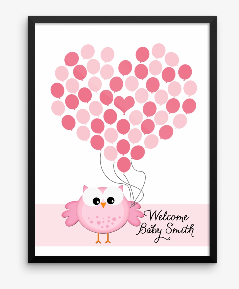 Personalized Baby Shower Guest Book Alternative - Guestbook, transparent png #3186711