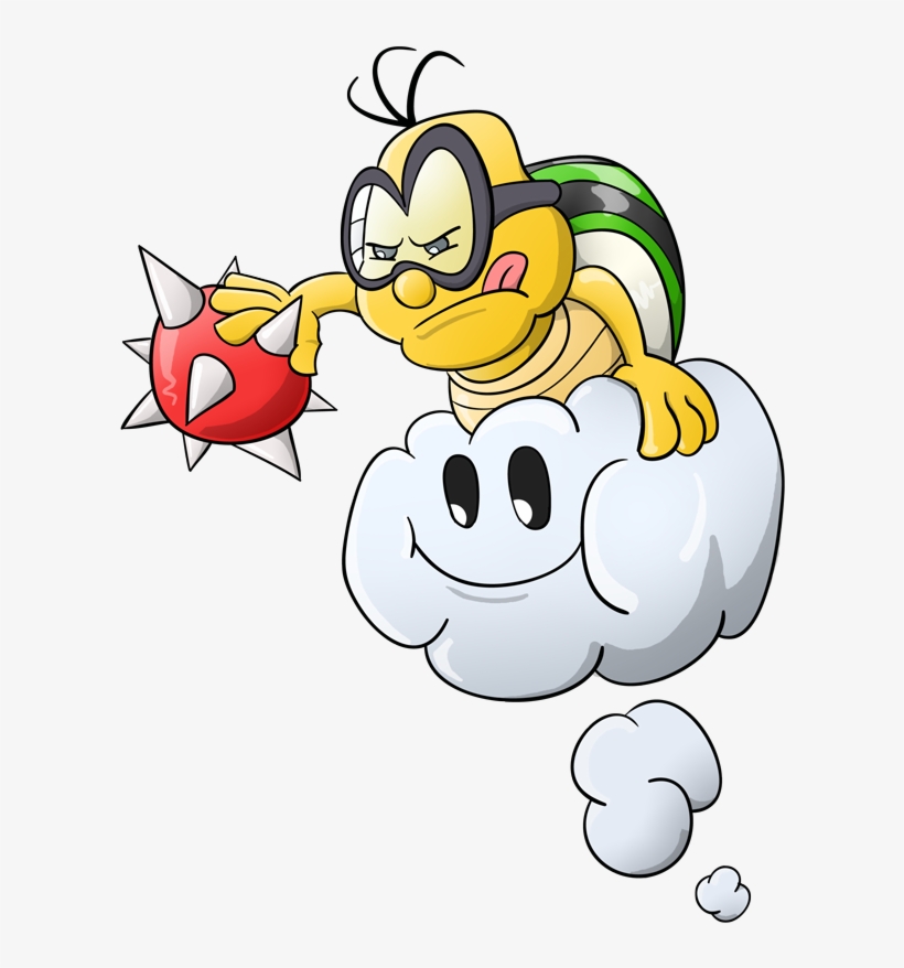 Lakitu - Lakitu Spiny, transparent png #3186736