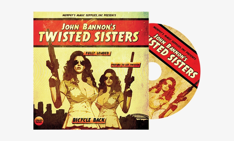 Twisted Sisters - Twisted Sisters 2.0 (dvd And Gimmick) Mandolin Card, transparent png #3186782