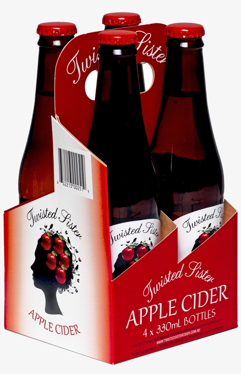 Twisted Sister Apple Cider 4 Pack - Product, transparent png #3186829