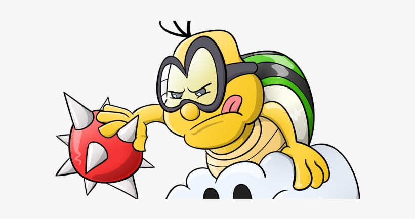 Lakitu Mario Kart 7, transparent png #3186847