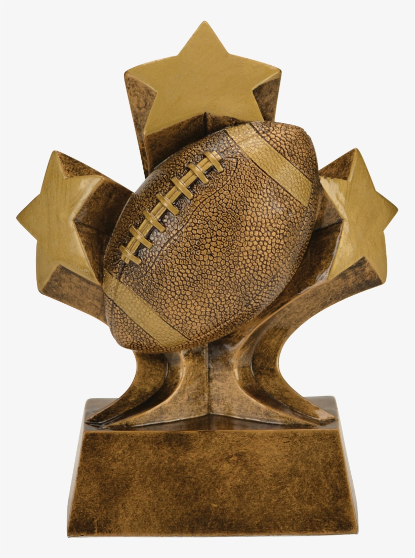 Tri-star Resins Football Award - 5" Quantity(1), transparent png #3186943