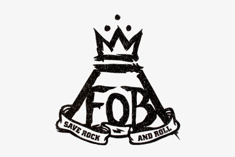 Mine Fob Fall Out Boy Transparent Save Rock And Roll - Fall Out Boy Save Rock And Roll Logo, transparent png #3187265