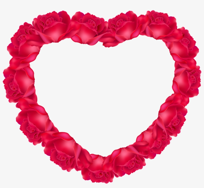 Heart Rose Png Photo - Heart Roses Png, transparent png #3187315