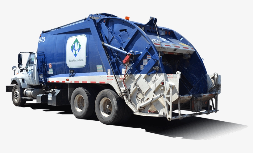 Residential Truck - Waste Connections Garbage Truck, transparent png #3187755