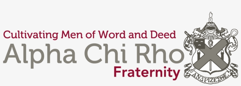 Alpha Chi Rho Digital Archive - Logo Alpha Chi Rho, transparent png #3187810