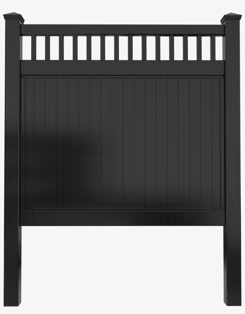 Picket Top Privacy Fence - Privacy, transparent png #3187833