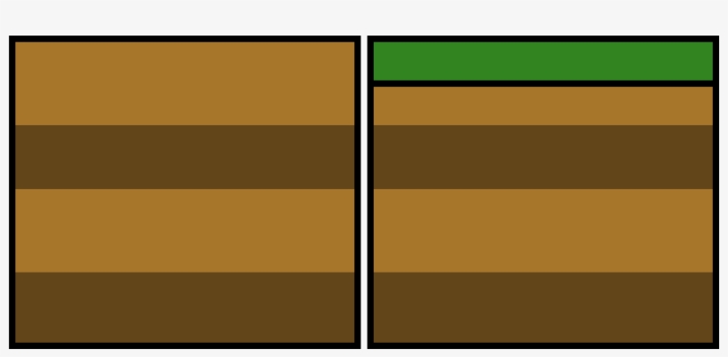 Grass And Dirt Tiles - Bronze, transparent png #3187886