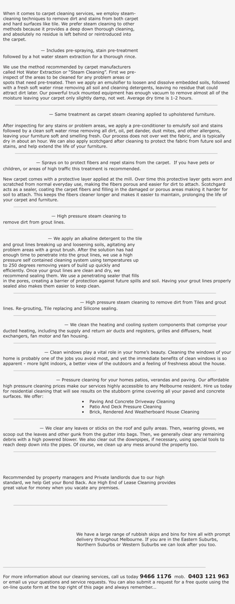 When It Comes To Carpet Cleaning Services, We Employ, transparent png #3188524