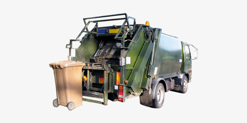 Garbage-truck - Litter Bin Garbage Truck, transparent png #3188685