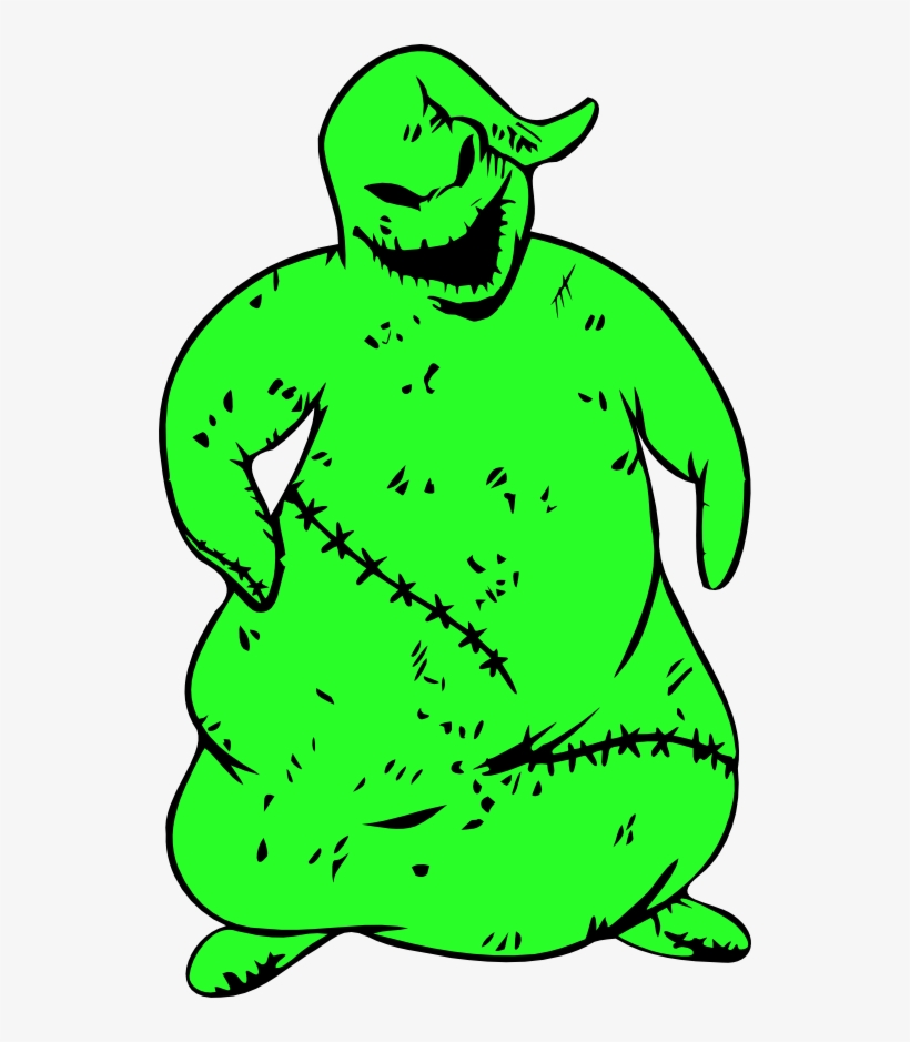 Movies, Personal Use, Oogie Boogie - Draw Nightmare Before Christmas, transparent png #3188899