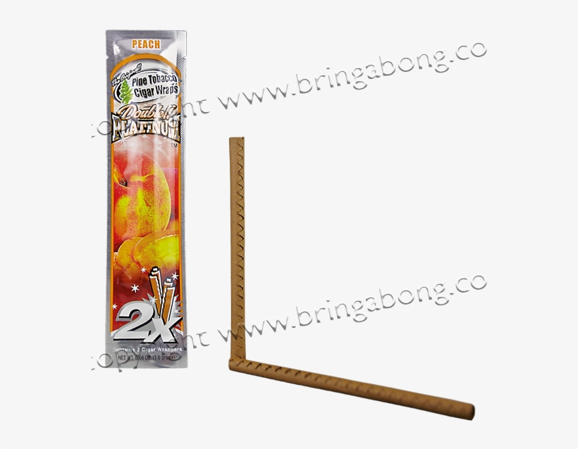 Peach Blunt Tube - Graphic Design, transparent png #3188952