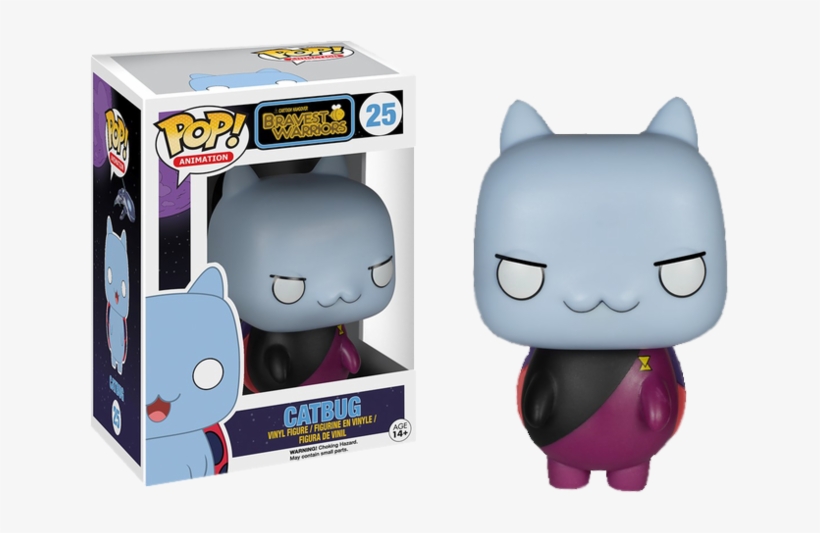 Bravest Warriors Commander Catbug - Catbug Funko Pop, transparent png #3189136