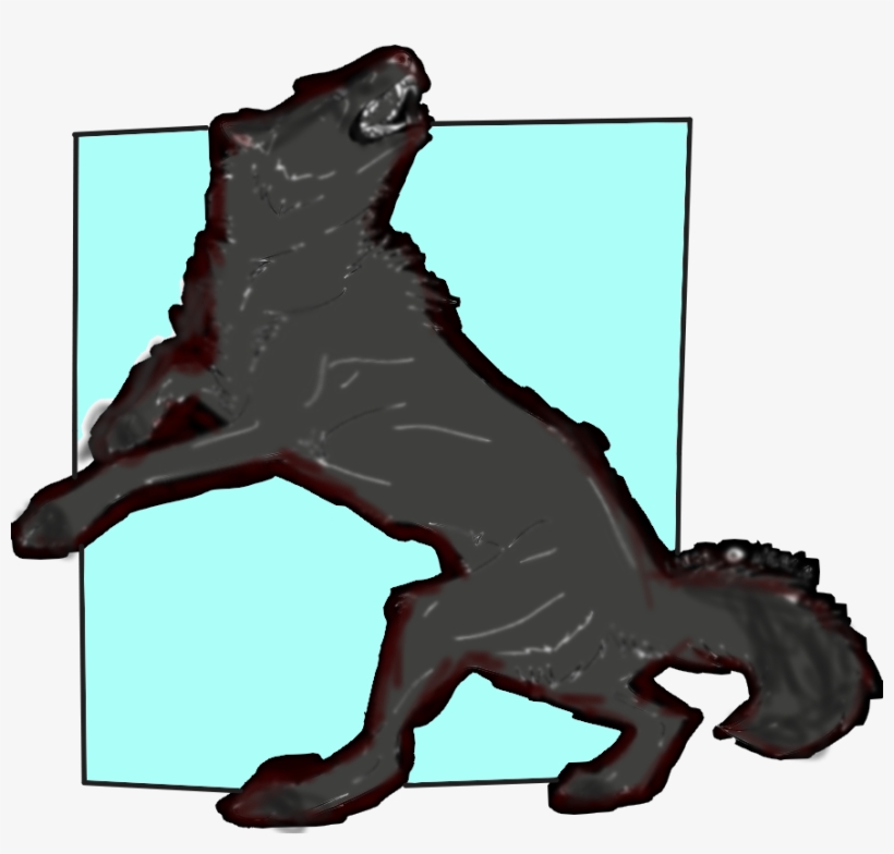 Angry Wolf - Illustration, transparent png #3189181