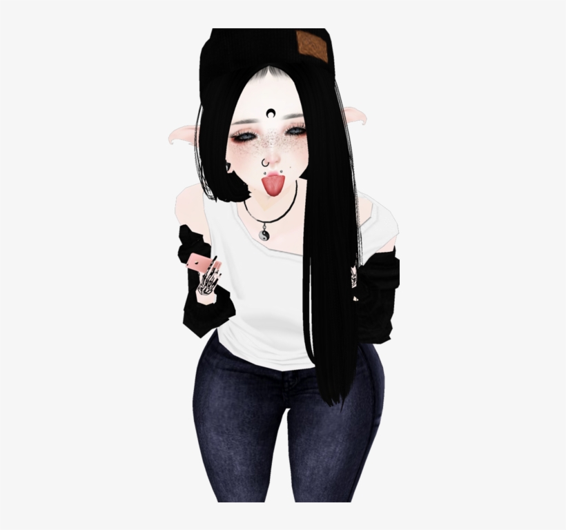 Imvu Image - Imvu Girl Transparent Aesthetic, transparent png #3189246