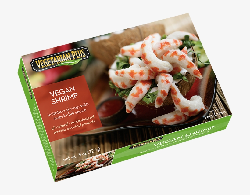 Vegan Shrimp - Vegetarian Plus, transparent png #3189332