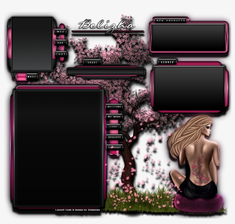 Imvu Homepage Design Resume My Avatar Page Belizha - Home Page Imvu Png, transparent png #3189334