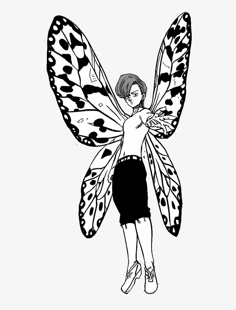 King Nnt Fully Wings - Nanatsu No Taizai 280, transparent png #3189565