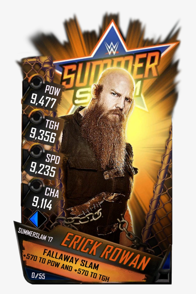 Supercard Rowan S4 16 Beast Fusion Supercard Rowan - Wwe Supercard Summerslam 17 Finn Balor, transparent png #3189600