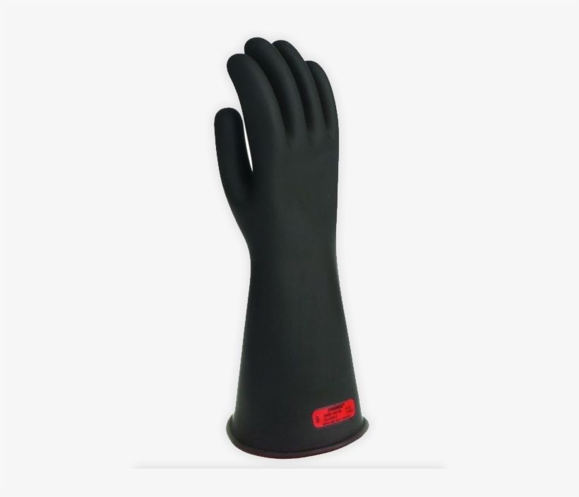 Chance Class 0 Rubber Gloves Black 11" - Natural Rubber, transparent png #3189796