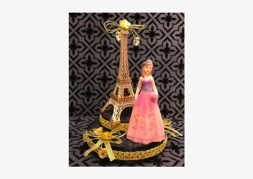 Paris Eiffel Tower Paris Theme Cake Top Sweet 16 Mis - Paris, transparent png #3189825
