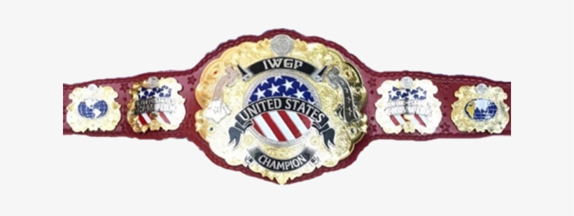 Iwgp United States Championship Belt - Iwgp United States Heavyweight Championship, transparent png #3190388