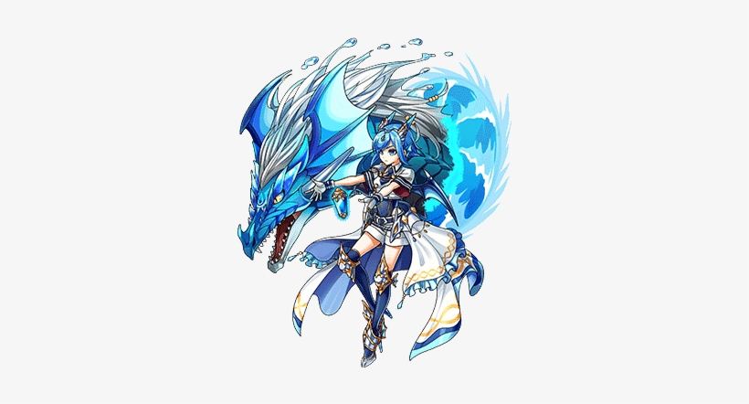 Gear-natasha, Sapphire Dragon Princess Render, transparent png #3190437