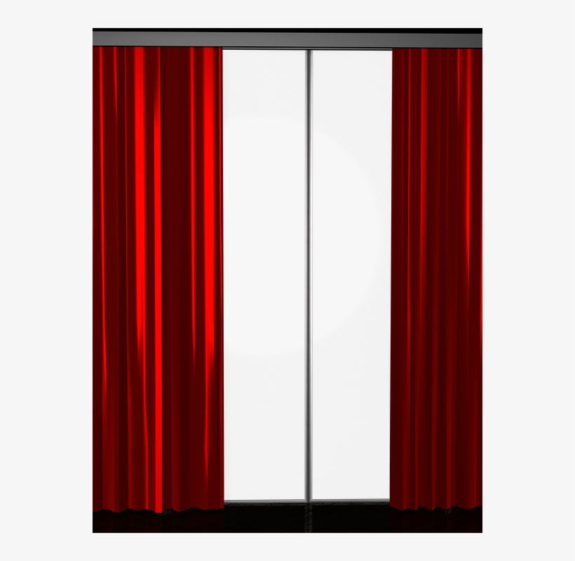 Free Illustration Window Cut Out Clip Art 3d Free Image - ผ้า ม่าน การ์ตูน น่า รัก, transparent png #3190566